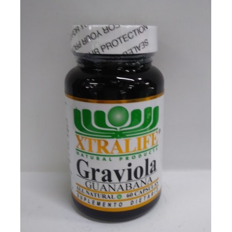 GRAVIOLA GUANABANA (FARMACUNDINAMARCA) FRASCO *60 CAPSULAS XTRALIFE
