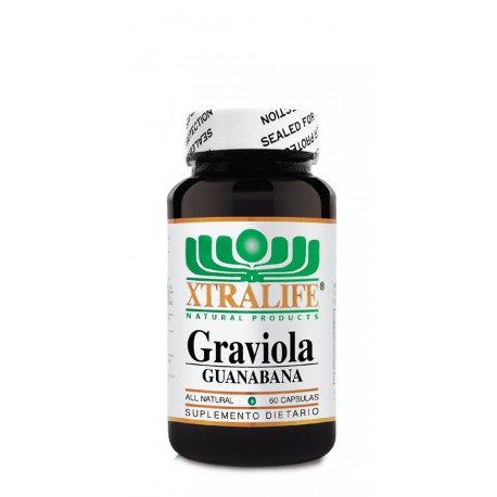 GRAVIOLA GUANABANA XTRALIFE (FARMACUNDINAMARCA) FCO*60 CAPSULAS