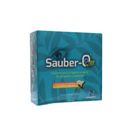 SAUBER-O (HIGIENE INTEGRAL DE PARPADOS Y PESTAÑAS ) fco*80ml Y 120 APLICADORES (ENVIOS A TODOS LOS MUNICIPIOS DE CUNDINAMARCA )