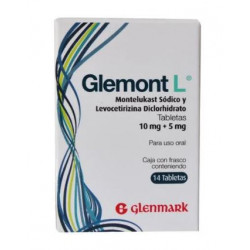 Glemont L (ENVIOS A TODA COLOMBIA ) CAJA*14 TABLETAS