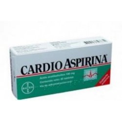 Cardioaspirina Cubierta Entérica Bayer (FARMACUNDINAMARCA) caja*30 tabletas