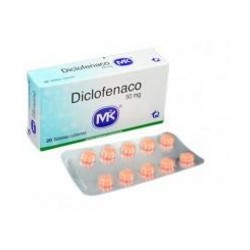 Diclofenaco 50 mg (FARMACUNDINAMARCA) Caja*20 Tabletas Cubiertas – Tecnoquímicas