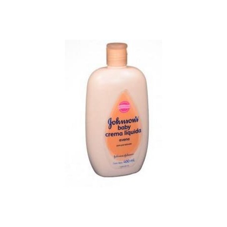 Johnson Baby Crema Líquida Avena Para Piel Delicada (FARMACUNDINAMARCA) fco*400ml