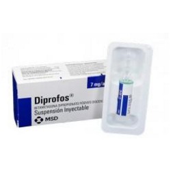 Diprofos 7 mg (FARMACUNDINAMARCA) Caja*1 Ampolla Suspensión Inyectable - MSD