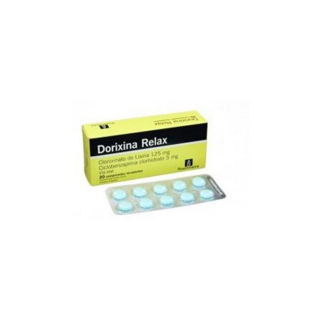 Dorixina Relax 125 mg / 5 mg (FARMACUNDINAMARCA) Caja*20 Comprimidos Recubiertos – Scandinavia Pharma