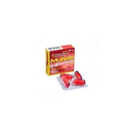 Multidol Express 400 Mg Analgésico (FARMACUNDINAMARCA) caja*4 capsulas