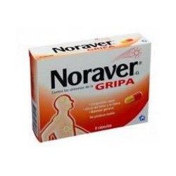 Noraver Gripa Congestión Nasal (FARMACUNDINAMARCA) caja*8 capsulas