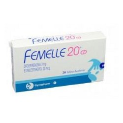 Femelle 20 CD (FARMACUNDINAMARCA) Caja*28 Tabletas Recubiertas - Laboratorios Synthesis