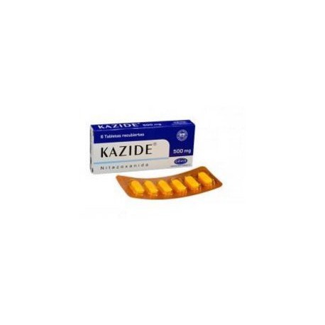 Kazide 500 mg (FARMACUNDINAMARCA) Caja*6 Tabletas Recubiertas_La Francol