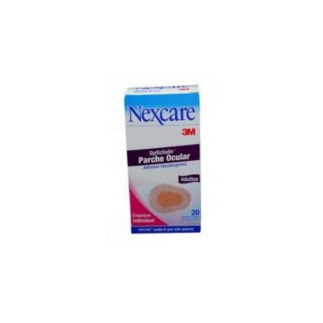 Parche Ocular (FARMACUNDINAMARCA) Nexcare Grandes 8,3 cm *5,6 cm caja*20 parches