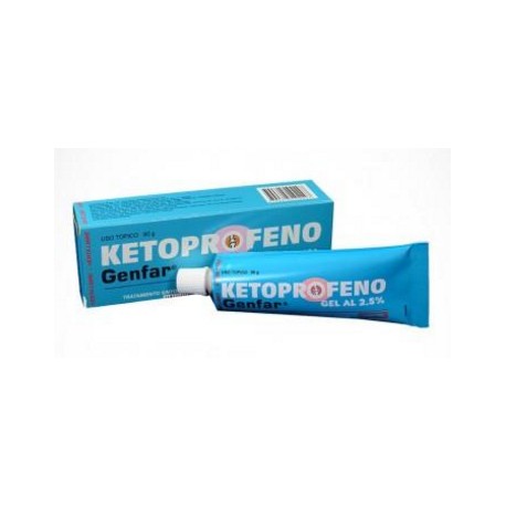 Ketoprofeno 2.5 % (FARMACUNDINAMARCA) Tubo Gel*60 g _Genfar