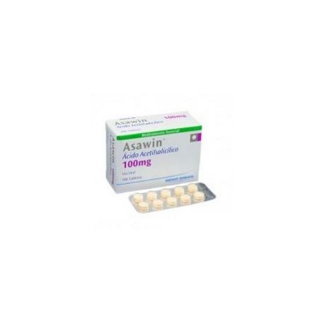Asawin 100 mg (FARMACUNDINAMARCA) Caja*100 tabletas