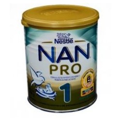 Leche Nan Pro 1 (FARMACUNDINAMARCA) Formula Infantil fco*400gr