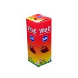 Vita C 100 mg (FARMACUNDINAMARCA) Sabor A Fresa fco*30ml
