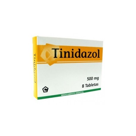 TINIDAZOL (FARMACUNDINAMARCA) 500MG CAJA *8 TABLETAS