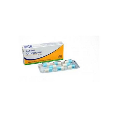 Omeprazol 20 mg (FARMACUNDINAMARCA) Caja*16 Cápsulas_Laboratorios La Santé