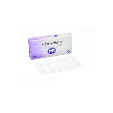 Paroxetina 20 mg (FARMACUNDINAMARCA) Caja *10 Tabletas_Tecnoquímicas