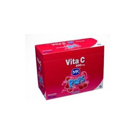 Vita C 500 g (FARMACUNDINAMARCA) Granulados Sabor A Cereza caja*25 sobres