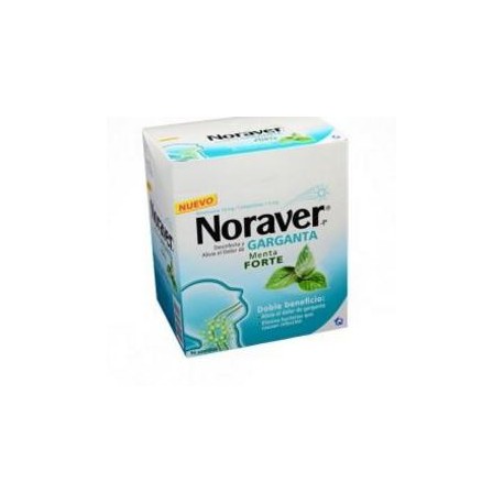 Noraver Garganta (FARMACUNDINAMARCA) Sabor A Menta Forte caja*96 tabletas