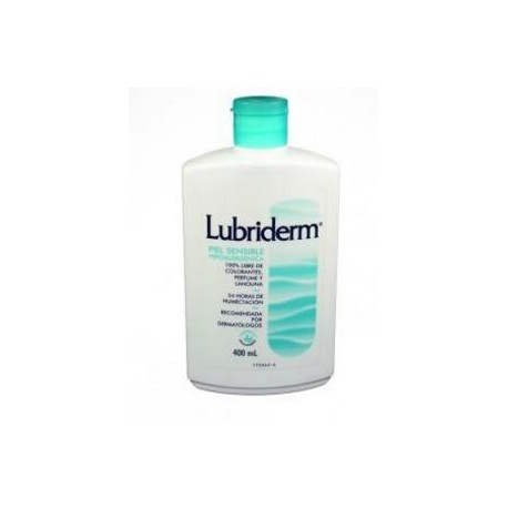 Lubriderm Piel Sensible (FARMACUNDINAMARCA) Hipoalergénica fco*400ml