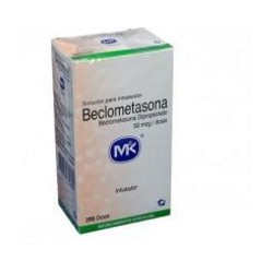 Beclometasona 50 mcg ( ENVIOS REGIONALES Y NACIONAL) Frasco *200 Dosis Solución para Inhalación – Tecnoquímicas