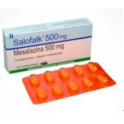 Salofalk 500 mg ( ENVIOS REGIONALES Y NACIONAL) Caja*20 Comprimidos – Biotoscana Farma