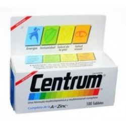 Centrum multivitaminico (FARMACUNDINAMARCA) caja*100 Tabletas