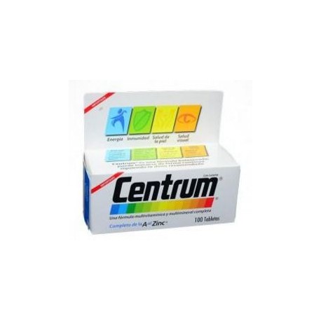 Centrum multivitaminico (FARMACUNDINAMARCA) caja*100 Tabletas