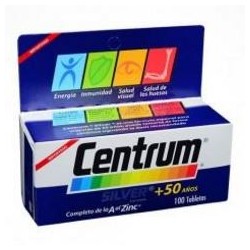 Centrum Silver multivitaminico (FARMACUNDINAMARCA) caja*100 Tabletas