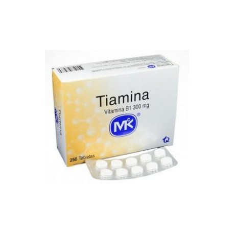 Tiamina 300 mg ( ENVIOS REGIONALES Y NACIONAL) Caja*250 Tabletas - Vitamina