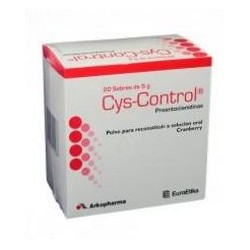 Cys-Control 5 g Infecciones Urinarias (FARMACUNDINAMARCA) caja* 20 sobres